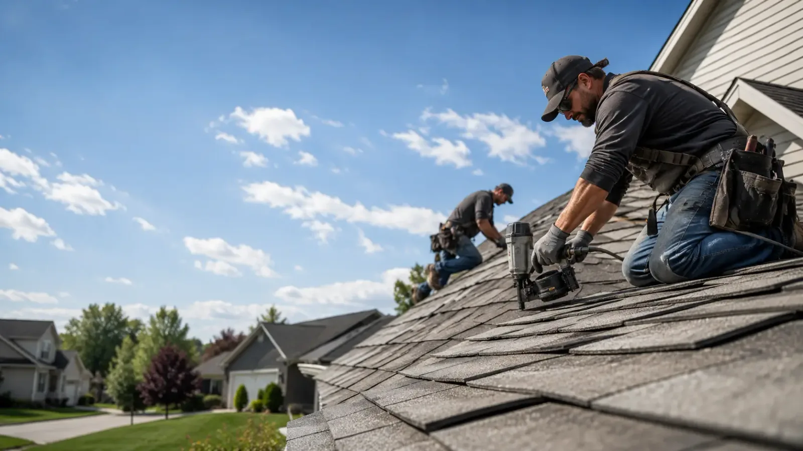 Storm Damage Roof Repair in Thompson, PA near me